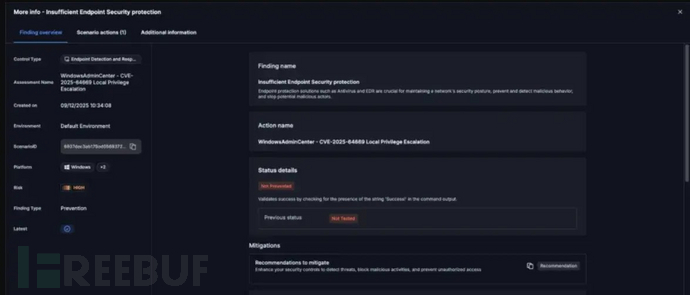 validate whether they are affected by this CVE can run the scenario against their Windows Admin Center gateway