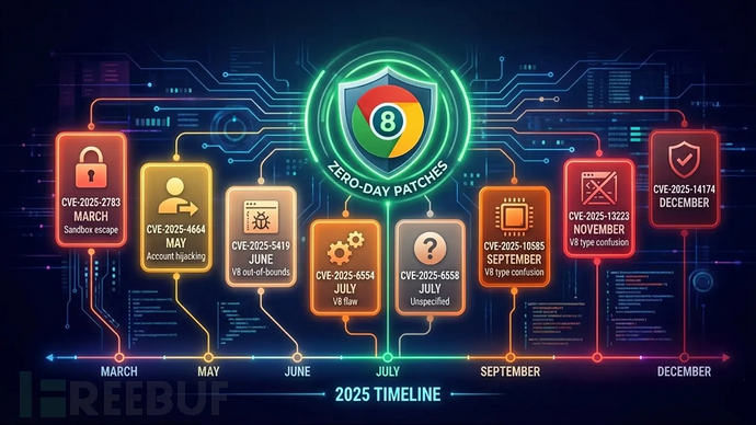 Chrome 0Day漏洞示意图