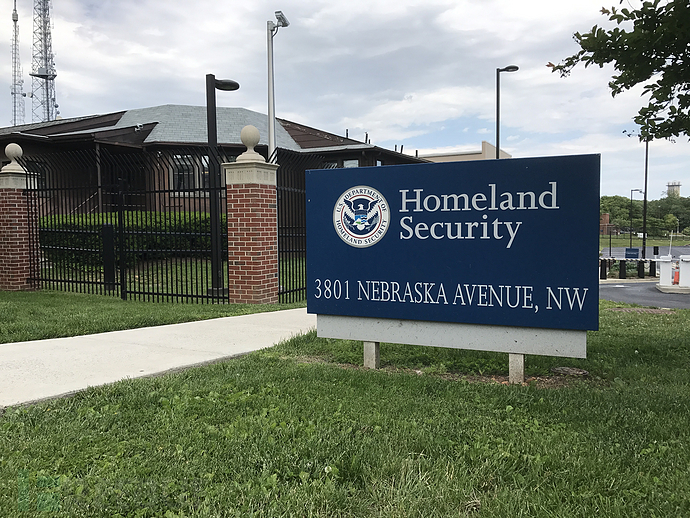 华盛顿特区国土安全部标识