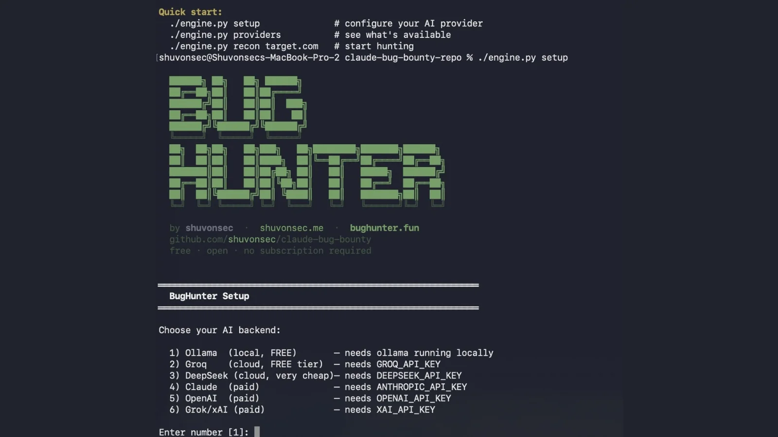 BugHunter：基于 Claude 及免费 AI 服务的漏洞赏金工具包